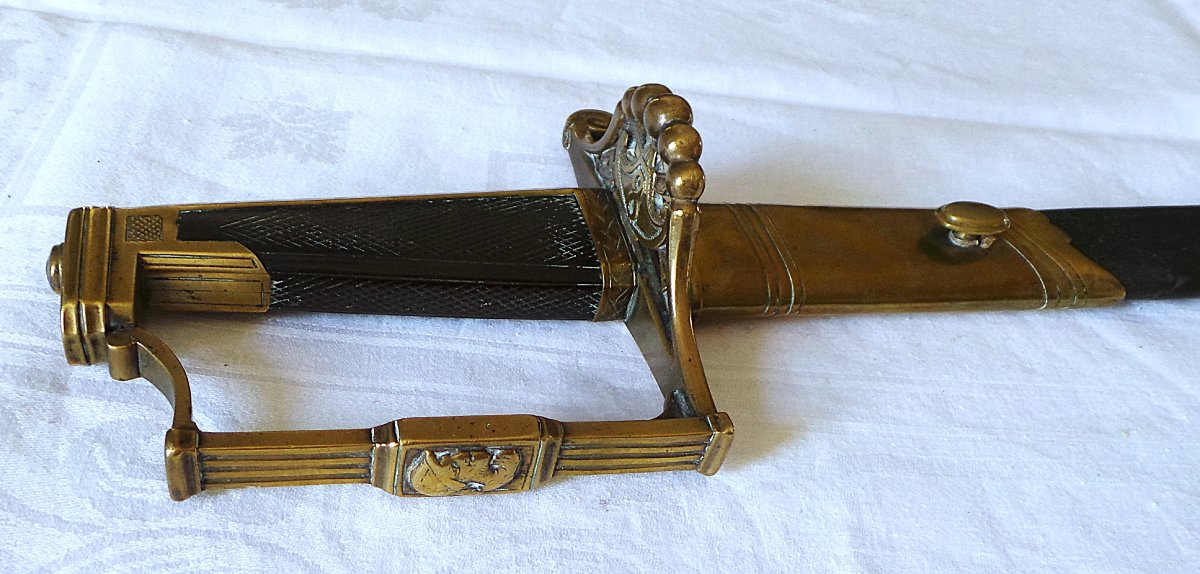 Officer's Saber From The 8th Infantry Regiment — Directory–consulate Period — 18th Century-photo-3