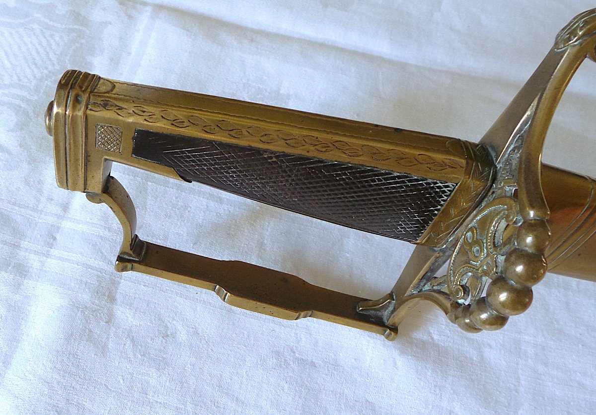 Officer's Saber From The 8th Infantry Regiment — Directory–consulate Period — 18th Century-photo-4