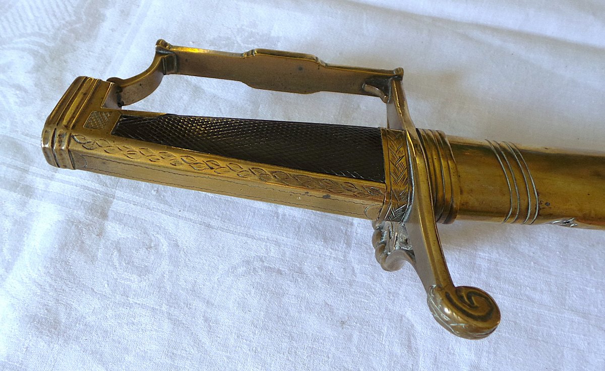 Officer's Saber From The 8th Infantry Regiment — Directory–consulate Period — 18th Century-photo-1
