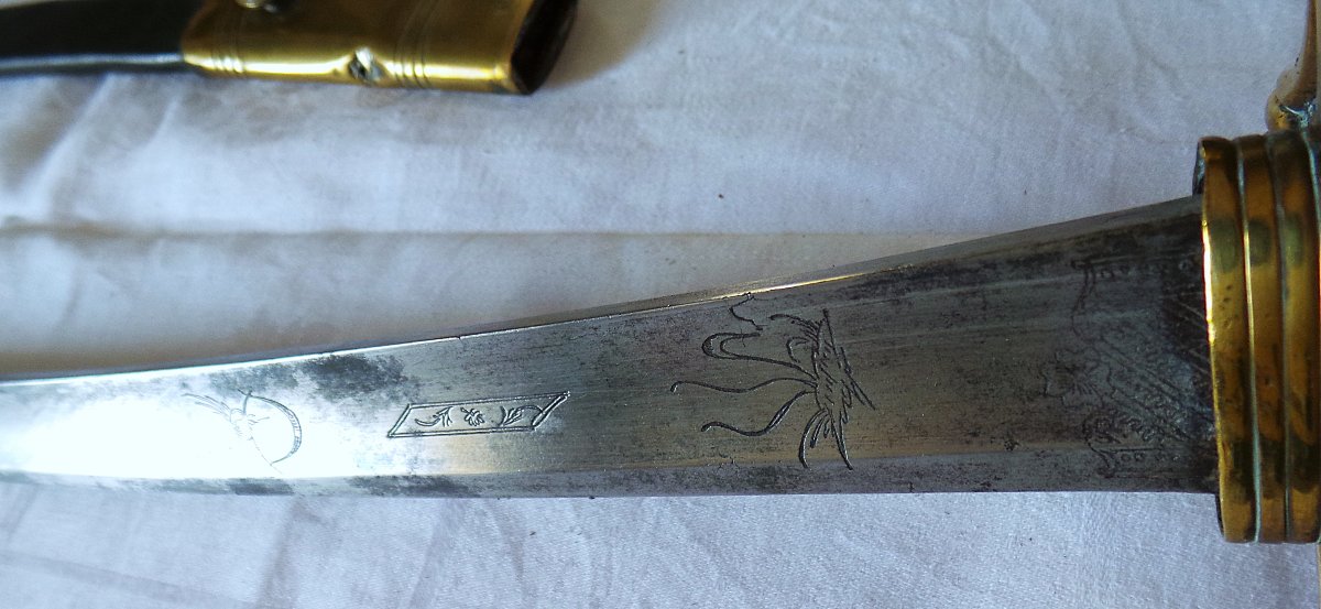 Officer's Saber From The 8th Infantry Regiment — Directory–consulate Period — 18th Century-photo-4