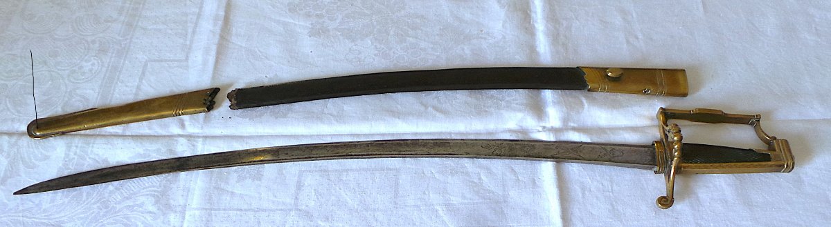 Officer's Saber From The 8th Infantry Regiment — Directory–consulate Period — 18th Century-photo-7