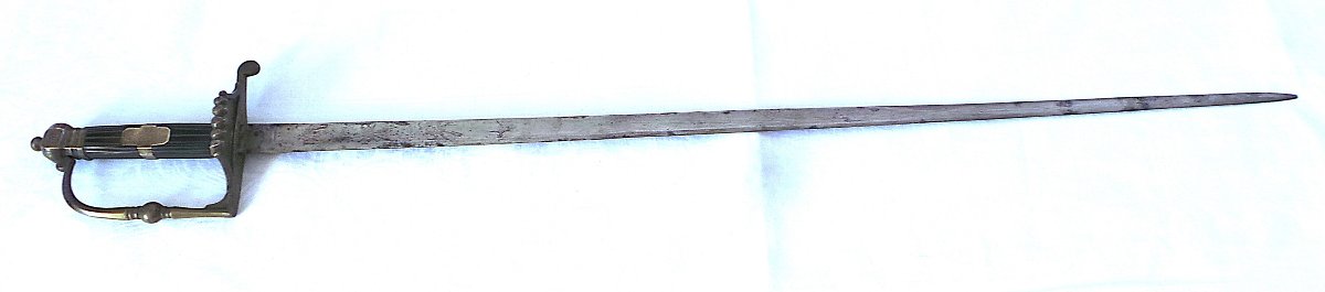 EPEE D OFFICIER -DRAGON - CHASSEUR A CHEVAL -EPOQUE - CONSULAT -1ER EMPIRE - 1799 - 1814 - -photo-2