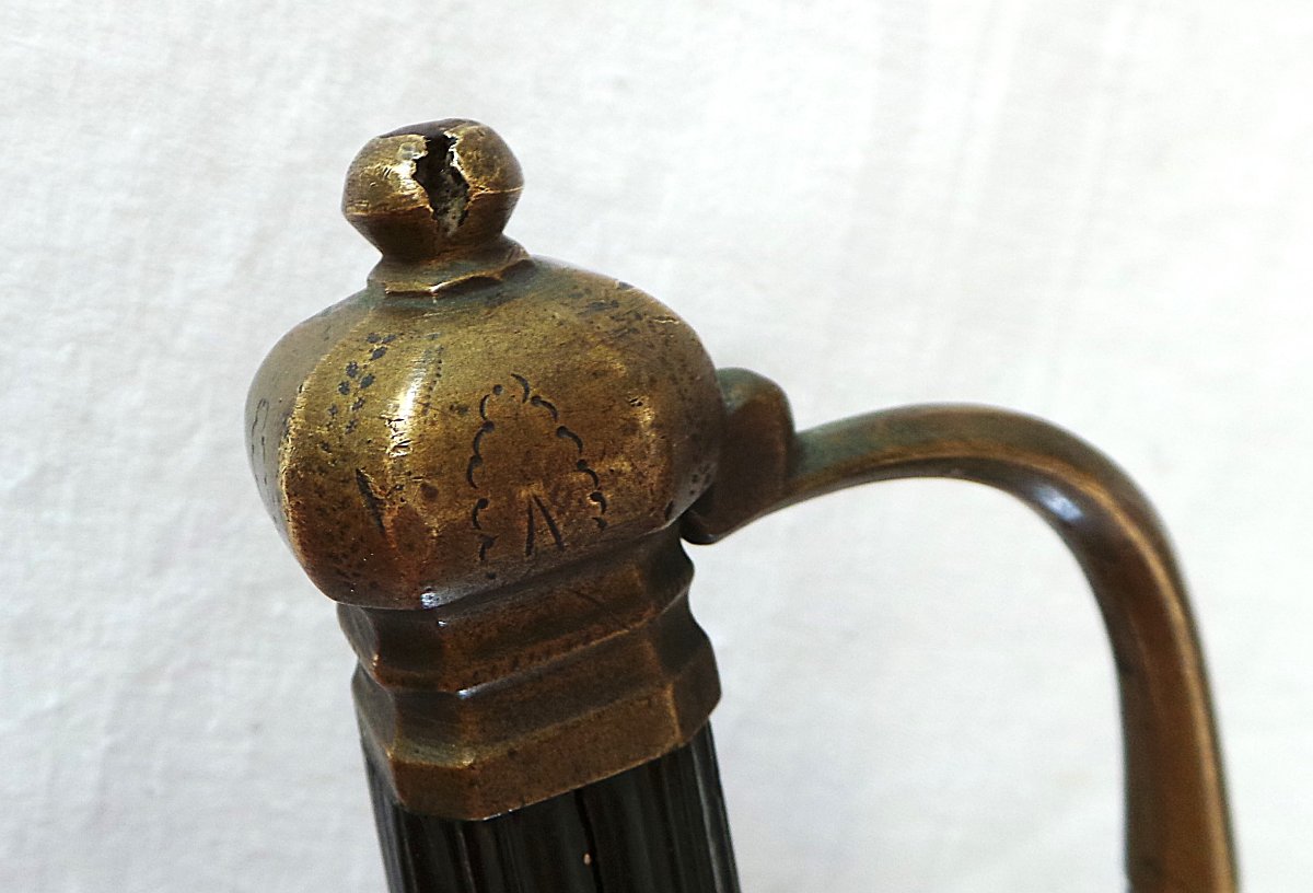 EPEE D OFFICIER -DRAGON - CHASSEUR A CHEVAL -EPOQUE - CONSULAT -1ER EMPIRE - 1799 - 1814 - -photo-8