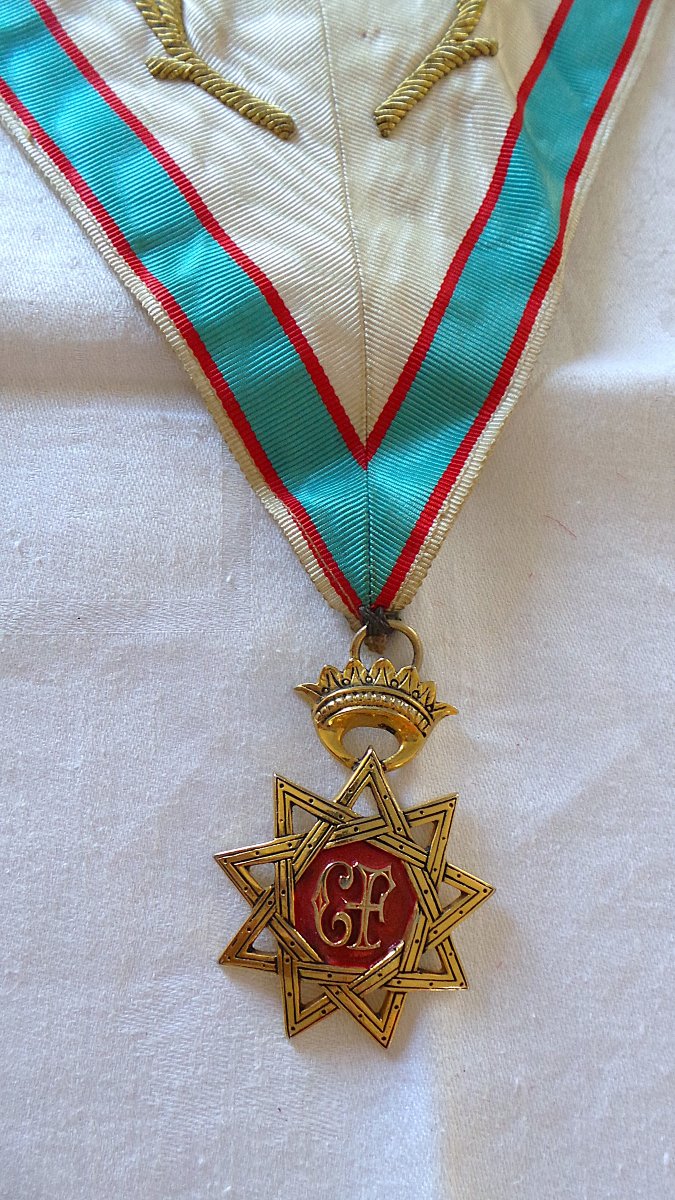 SAUTOIR -BIJOU DE CONSEILLER FEDERAL DE LA GRANDE LOGE DE FRANCE --photo-2