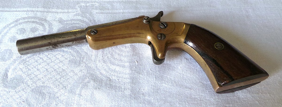 PISTOLET " STEVENS-USA-1864 " XIX°-photo-2