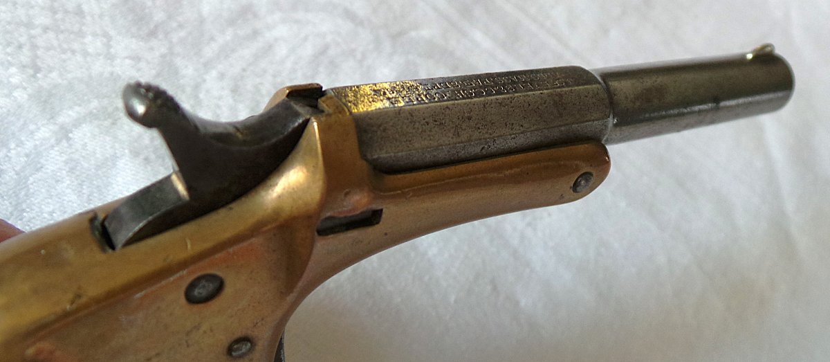 PISTOLET " STEVENS-USA-1864 " XIX°-photo-7