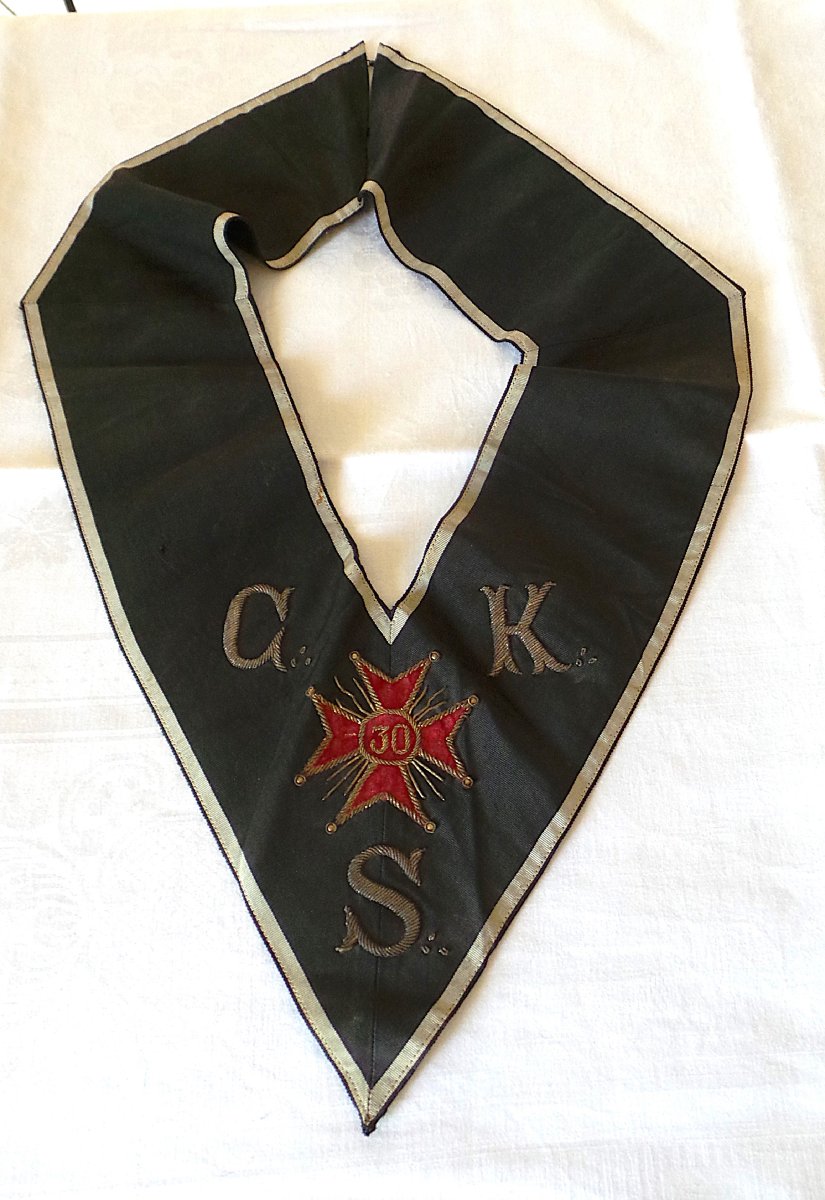Long Necklace - 30° Degree - Kadosh - C:. K:. S:.