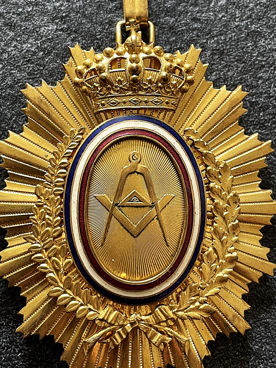 MEDAILLE DE PASSE GRAND OFFICIER  NATIONAL - GLNF -photo-2