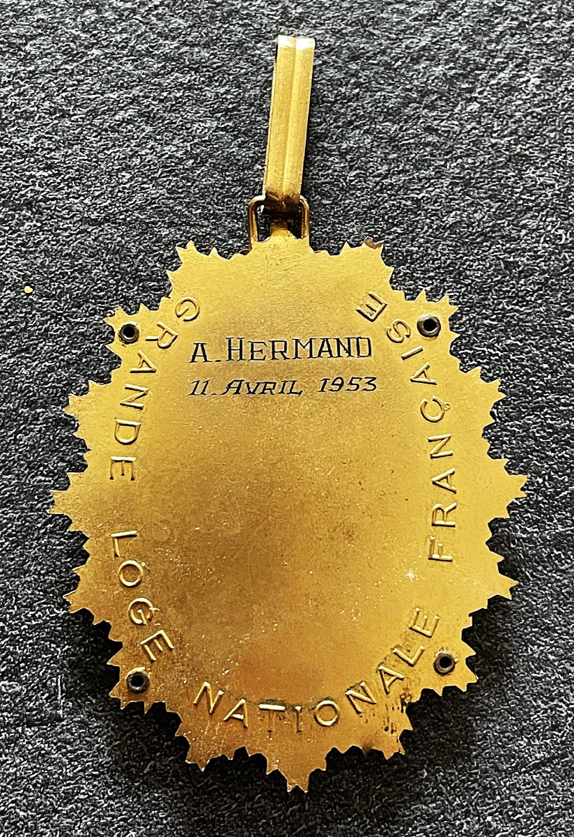 MEDAILLE DE PASSE GRAND OFFICIER  NATIONAL - GLNF -photo-3