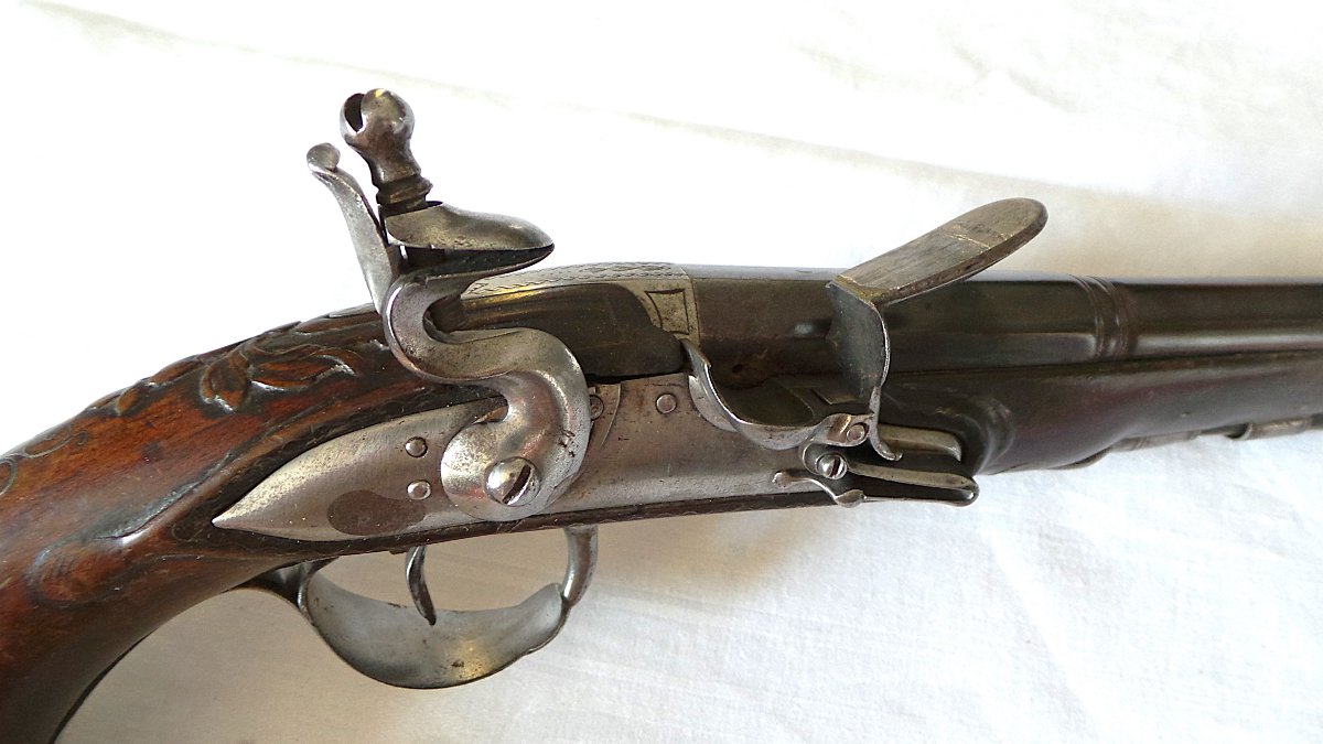 PISTOLET SILEX - LOUIS XV - LOUIS XVI - XVIII°-photo-3