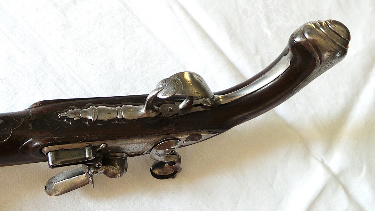 PISTOLET SILEX - LOUIS XV - LOUIS XVI - XVIII°-photo-3