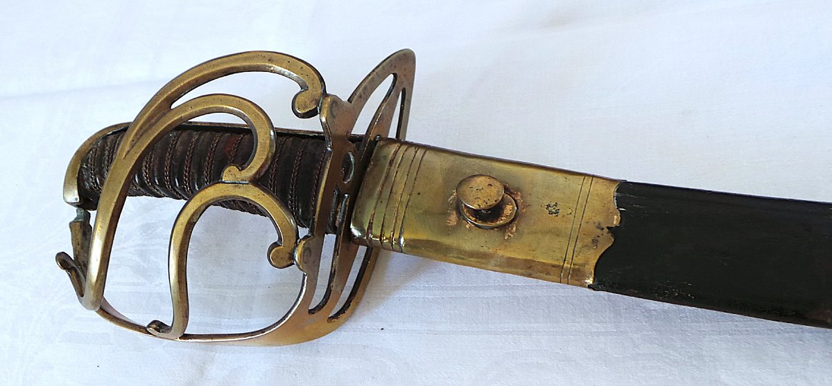Infantry Officer's Saber, Known As The "mineur" - Louis XVI Era - 18th Century-photo-3