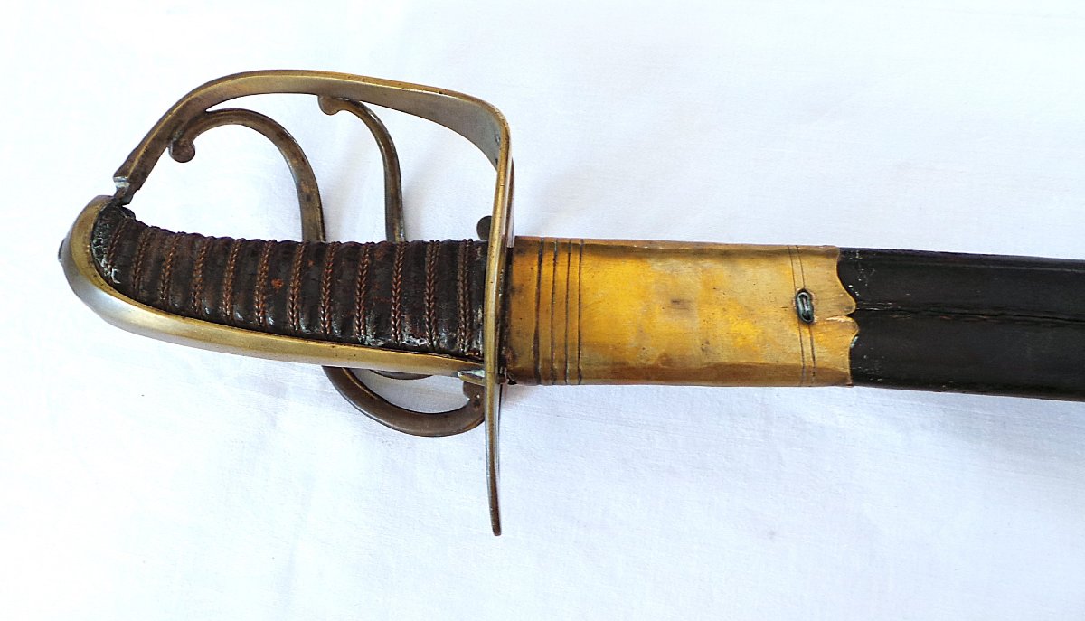 Infantry Officer's Saber, Known As The "mineur" - Louis XVI Era - 18th Century-photo-4