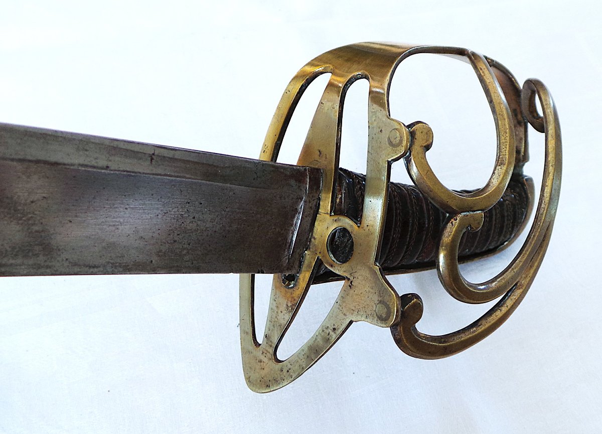 Infantry Officer's Saber, Known As The "mineur" - Louis XVI Era - 18th Century-photo-1