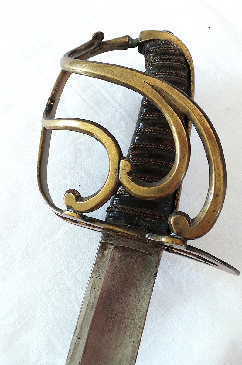 Infantry Officer's Saber, Known As The "mineur" - Louis XVI Era - 18th Century-photo-7