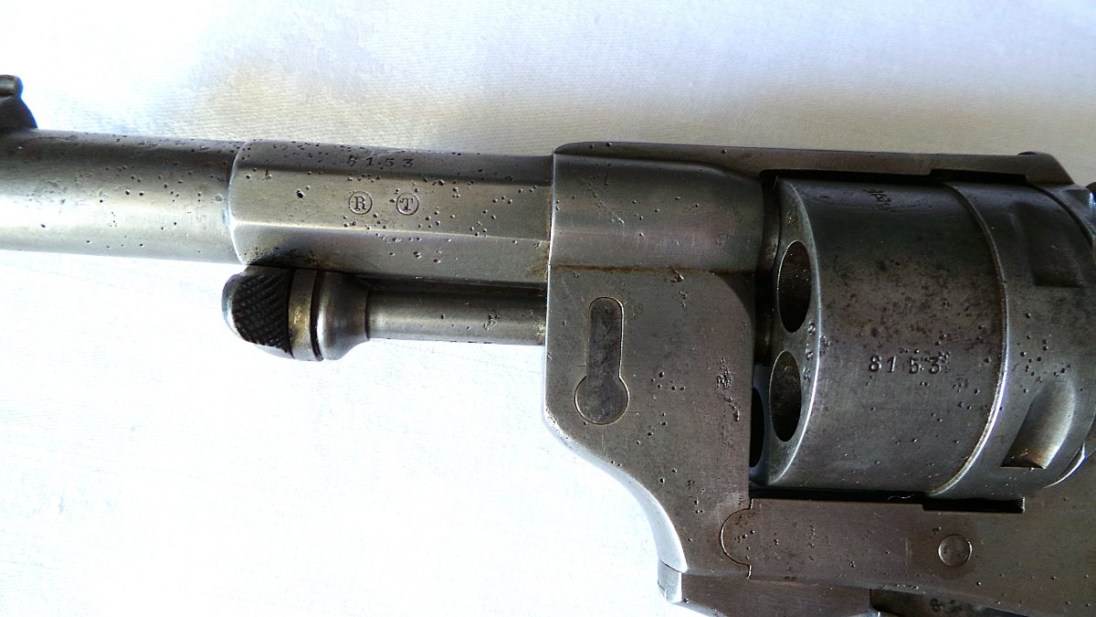 1873 Navy Revolver—"chamelot & Delvigne"—manu—st-etienne—sa & Da—19th Century-photo-4