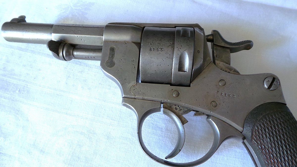 1873 Navy Revolver—"chamelot & Delvigne"—manu—st-etienne—sa & Da—19th Century-photo-5