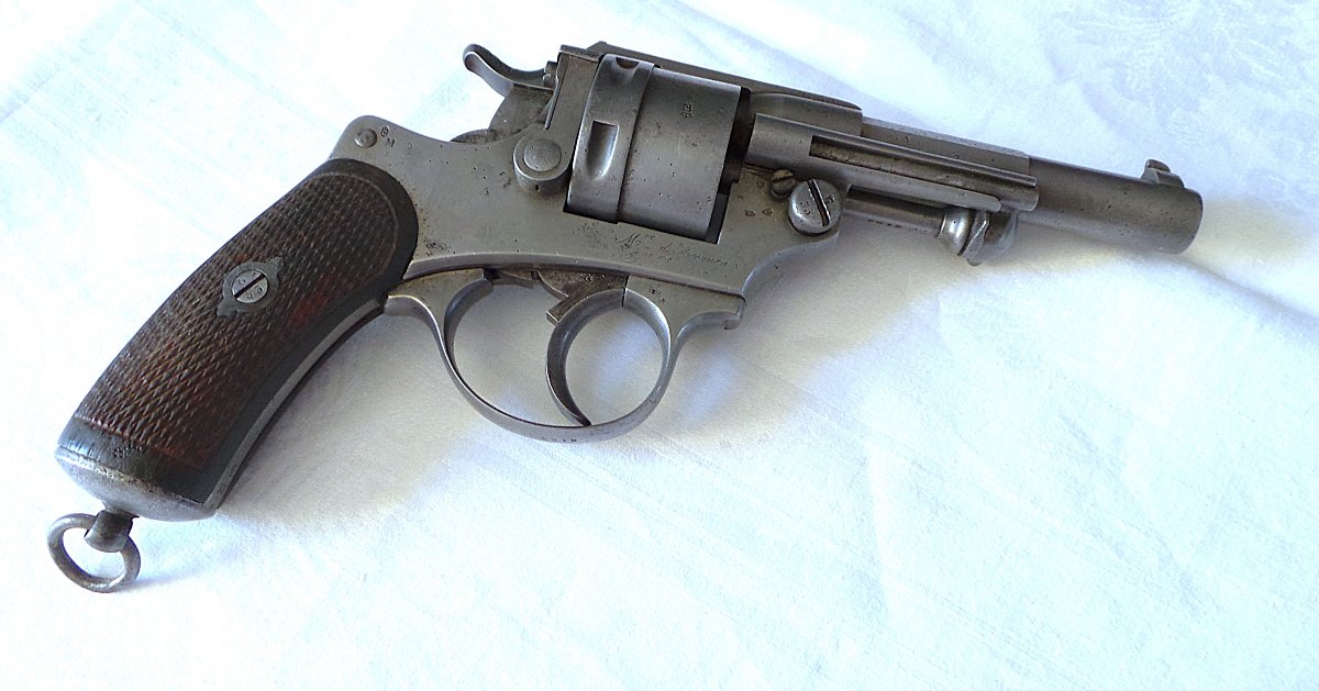 1873 Navy Revolver—"chamelot & Delvigne"—manu—st-etienne—sa & Da—19th Century