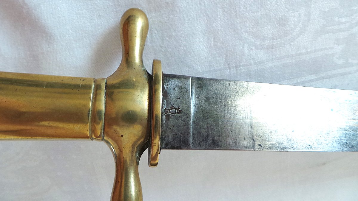 EPEE COURTE " HIRSCHAFANGER- M-1810 - PRUSSE-photo-4
