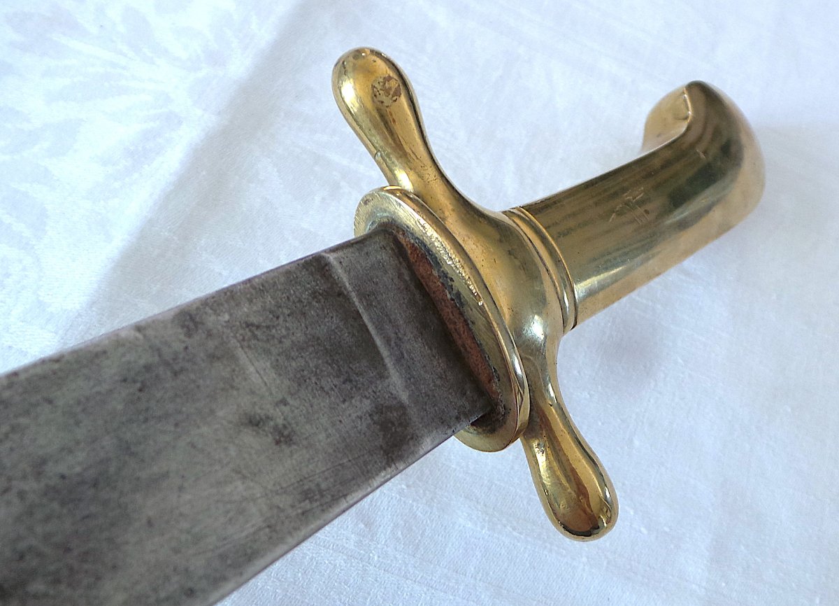 EPEE COURTE " HIRSCHAFANGER- M-1810 - PRUSSE-photo-2