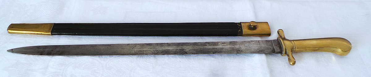 EPEE COURTE " HIRSCHAFANGER- M-1810 - PRUSSE