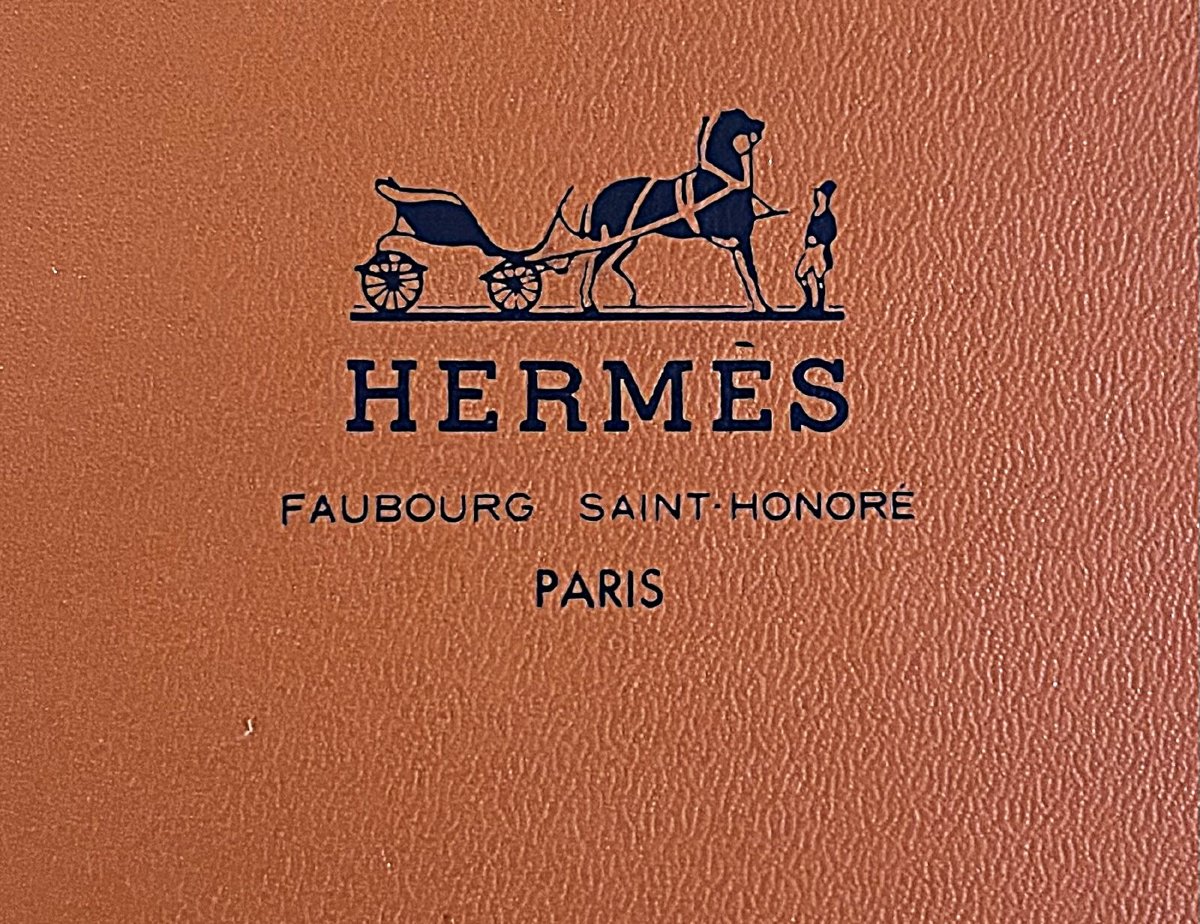 BOITE HERMES VIDE POUR SAC " KELLY " - XX°-photo-2
