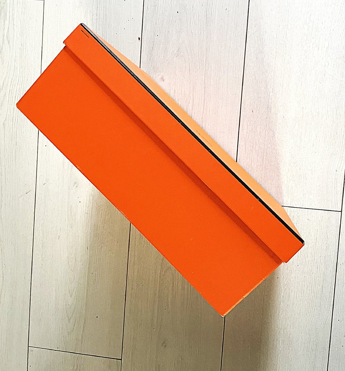 BOITE HERMES VIDE POUR SAC " KELLY " - XX°-photo-1