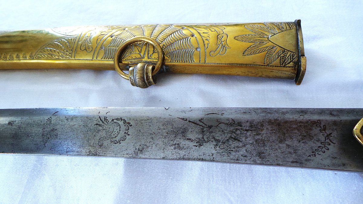 Staff Officer's Saber - First Empire - Hussar-style Blade - Known As The "marengo"-photo-7