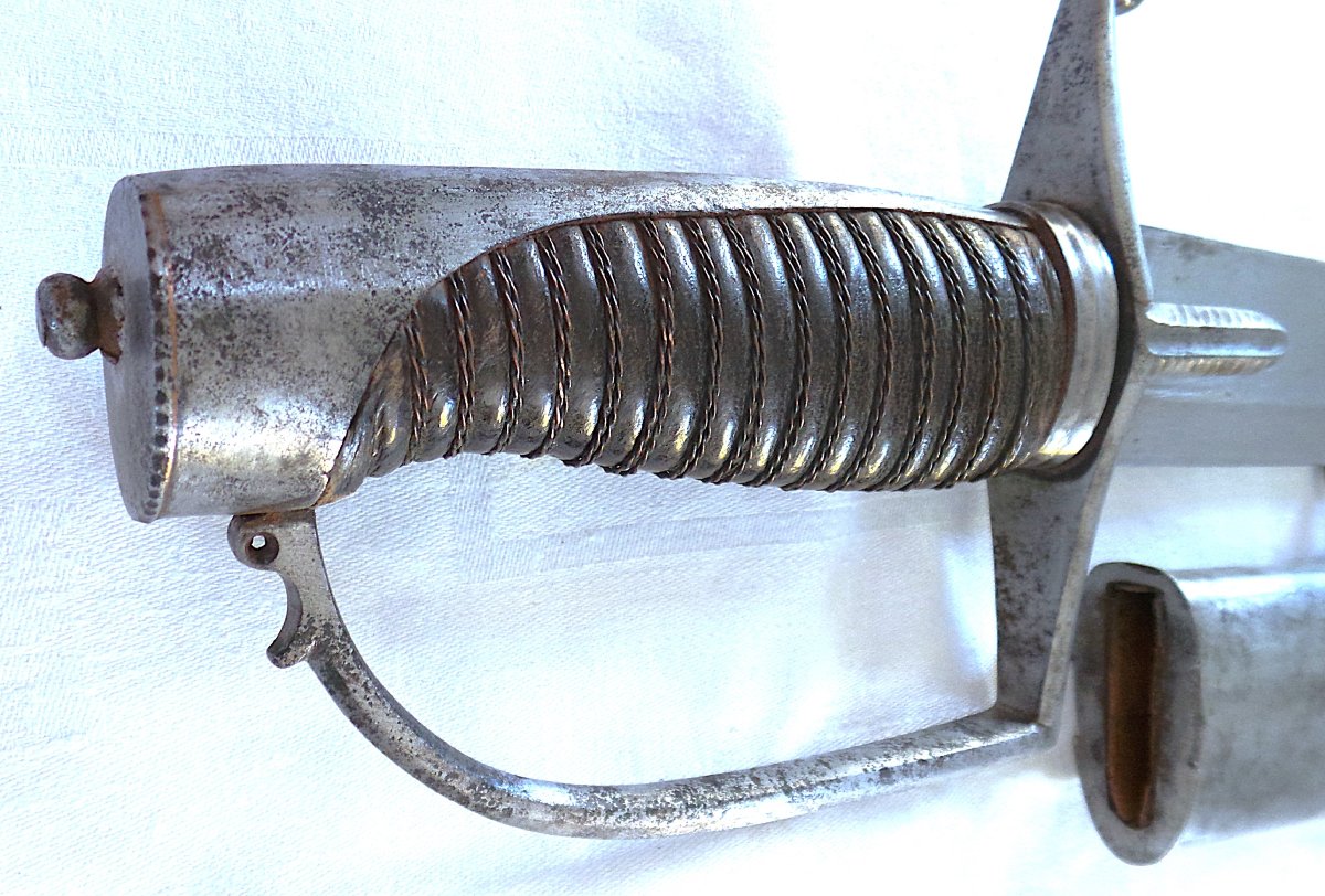 SABRE S/OFF DE HUSSARDS - CAVALERIE LEGERE- LOUIS XVI° - XVIII°-photo-3