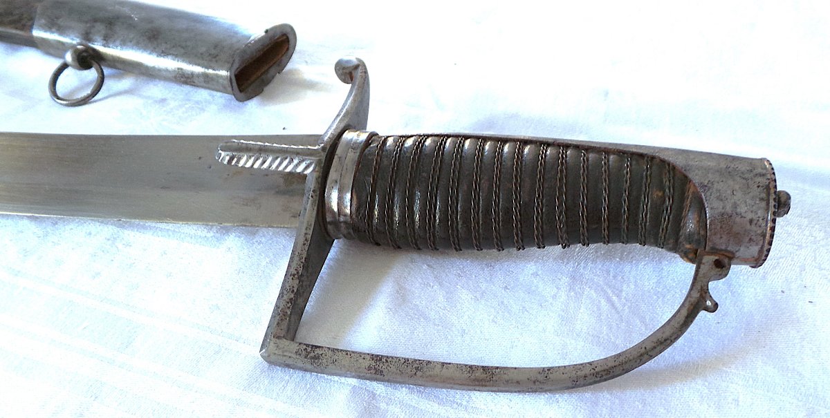 SABRE S/OFF DE HUSSARDS - CAVALERIE LEGERE- LOUIS XVI° - XVIII°-photo-4