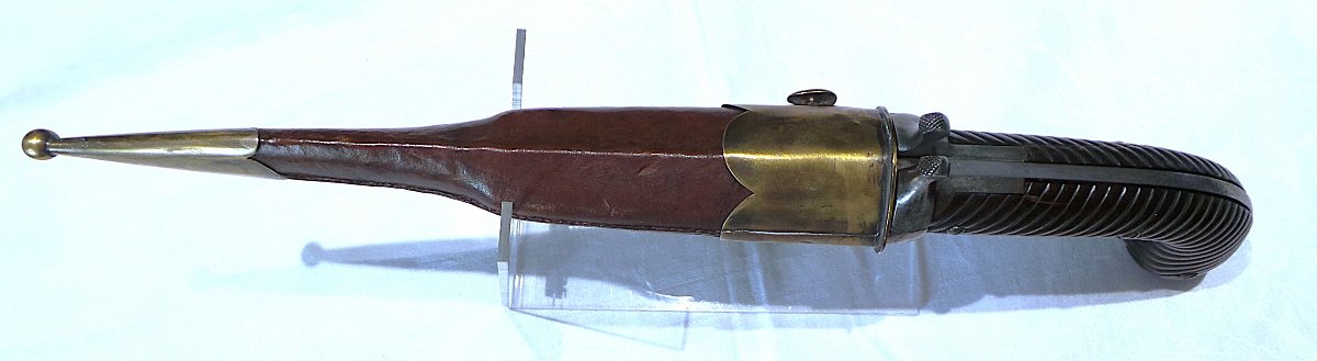 DAGUE -PISTOLETS DE CHASSE " DUMONTHIER" - II° EMPIRE - 1850- 1870- XIX°-photo-3