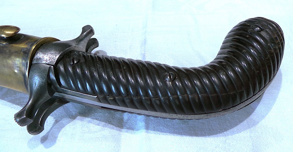 DAGUE -PISTOLETS DE CHASSE " DUMONTHIER" - II° EMPIRE - 1850- 1870- XIX°-photo-6
