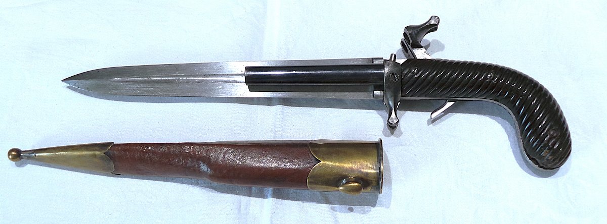 DAGUE -PISTOLETS DE CHASSE " DUMONTHIER" - II° EMPIRE - 1850- 1870- XIX°