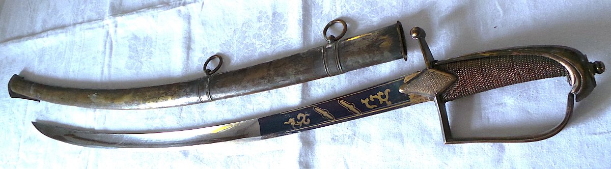 Hussar Cavalry Officer's Saber - First Empire - 19th Century-photo-2