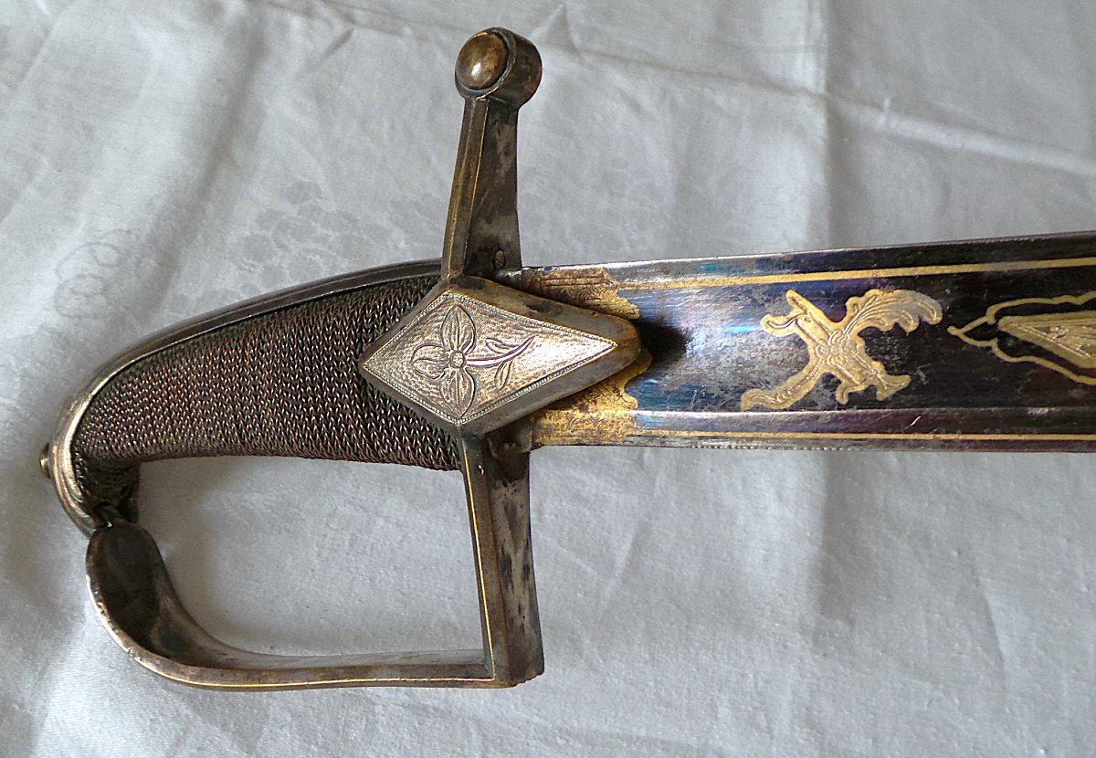 Hussar Cavalry Officer's Saber - First Empire - 19th Century-photo-1
