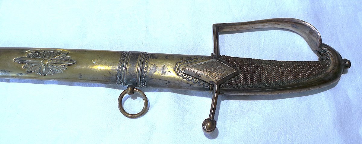 Hussar Cavalry Officer's Saber - First Empire - 19th Century-photo-6