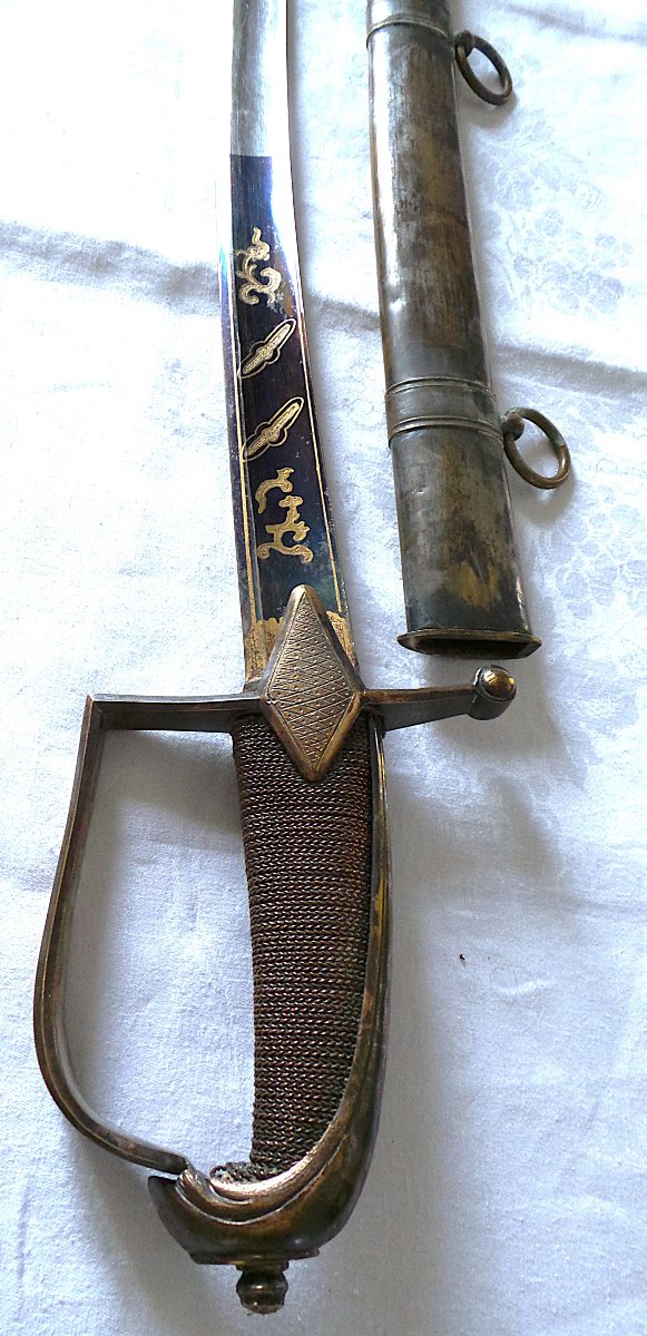 Hussar Cavalry Officer's Saber - First Empire - 19th Century-photo-8