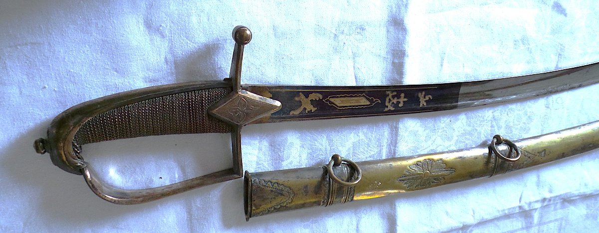 Hussar Cavalry Officer's Saber - First Empire - 19th Century