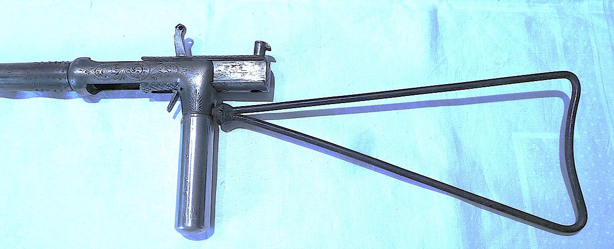 CANNE FUSIL A CROSSE & A MECANISME DIT " CHASSEPOT " TYPE " J-RUELLON " ST-ETIENNE -XIX°- 1880-photo-2