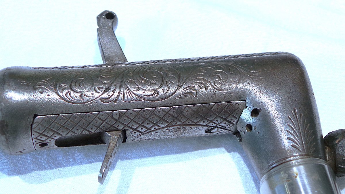 CANNE FUSIL A CROSSE & A MECANISME DIT " CHASSEPOT " TYPE " J-RUELLON " ST-ETIENNE -XIX°- 1880-photo-5