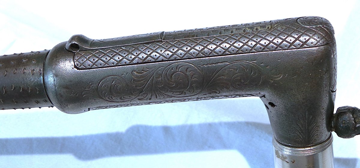 CANNE FUSIL A CROSSE & A MECANISME DIT " CHASSEPOT " TYPE " J-RUELLON " ST-ETIENNE -XIX°- 1880-photo-6