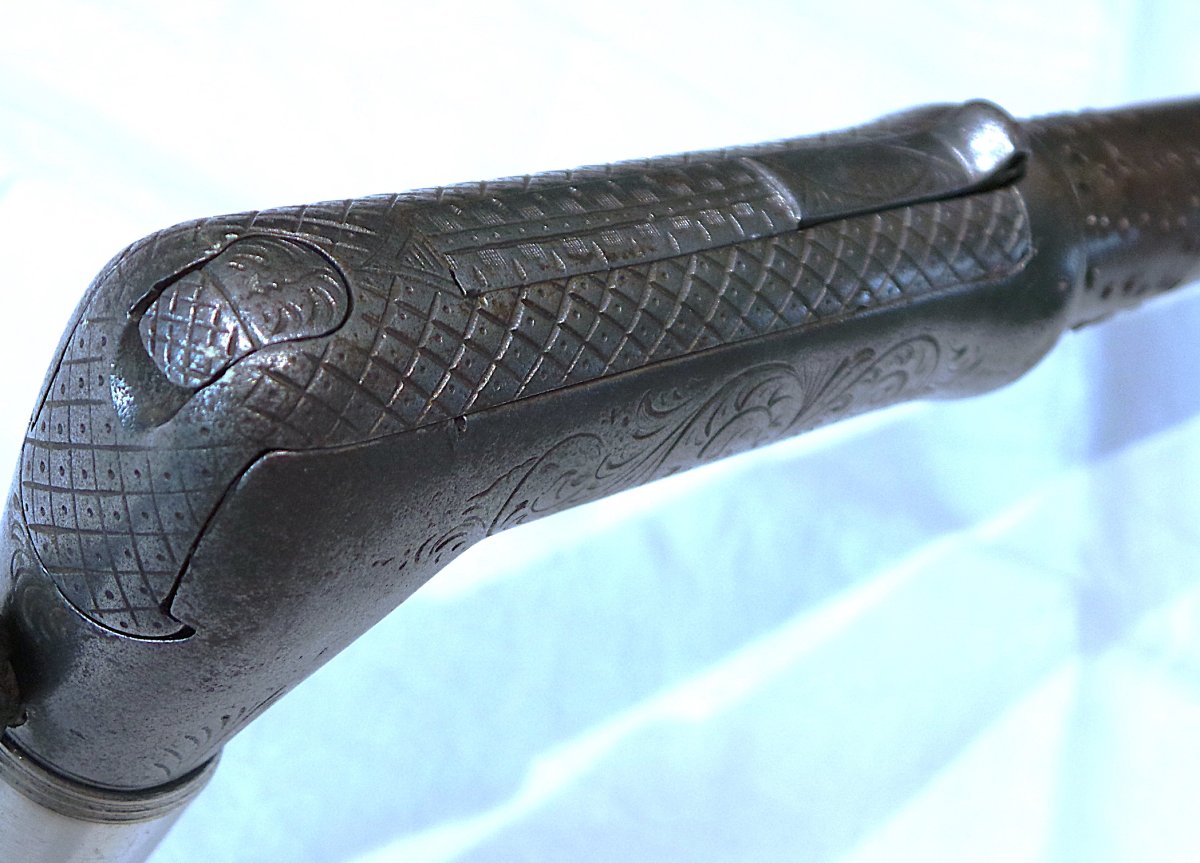 CANNE FUSIL A CROSSE & A MECANISME DIT " CHASSEPOT " TYPE " J-RUELLON " ST-ETIENNE -XIX°- 1880-photo-7