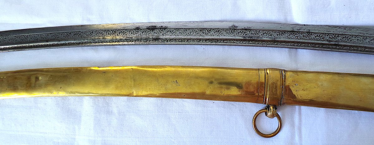 Light Cavalry Officer's Saber - Consulate–first Empire–-photo-3