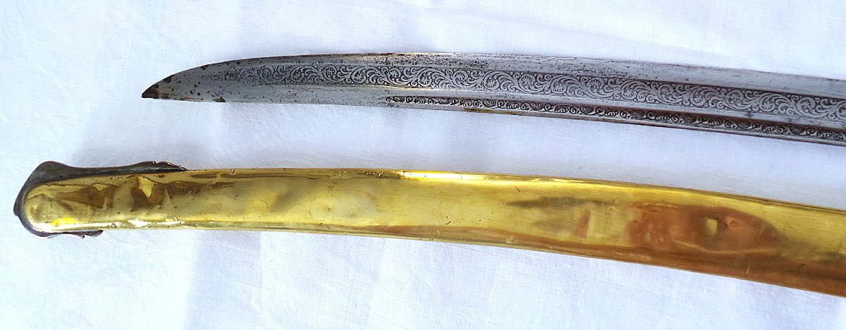 Light Cavalry Officer's Saber - Consulate–first Empire–-photo-4