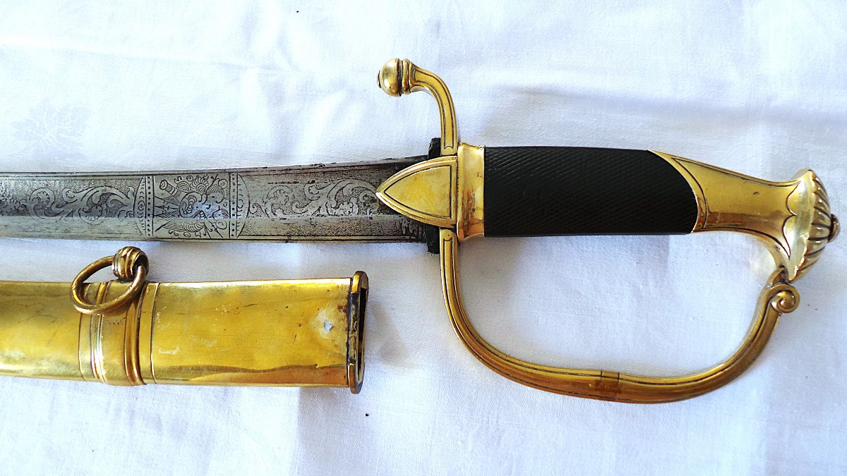 Light Cavalry Officer's Saber - Consulate–first Empire–-photo-1