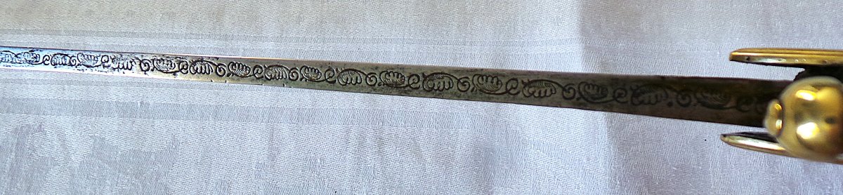 Light Cavalry Officer's Saber - Consulate–first Empire–-photo-2