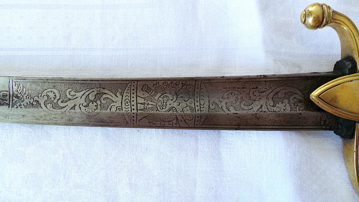 Light Cavalry Officer's Saber - Consulate–first Empire–-photo-3