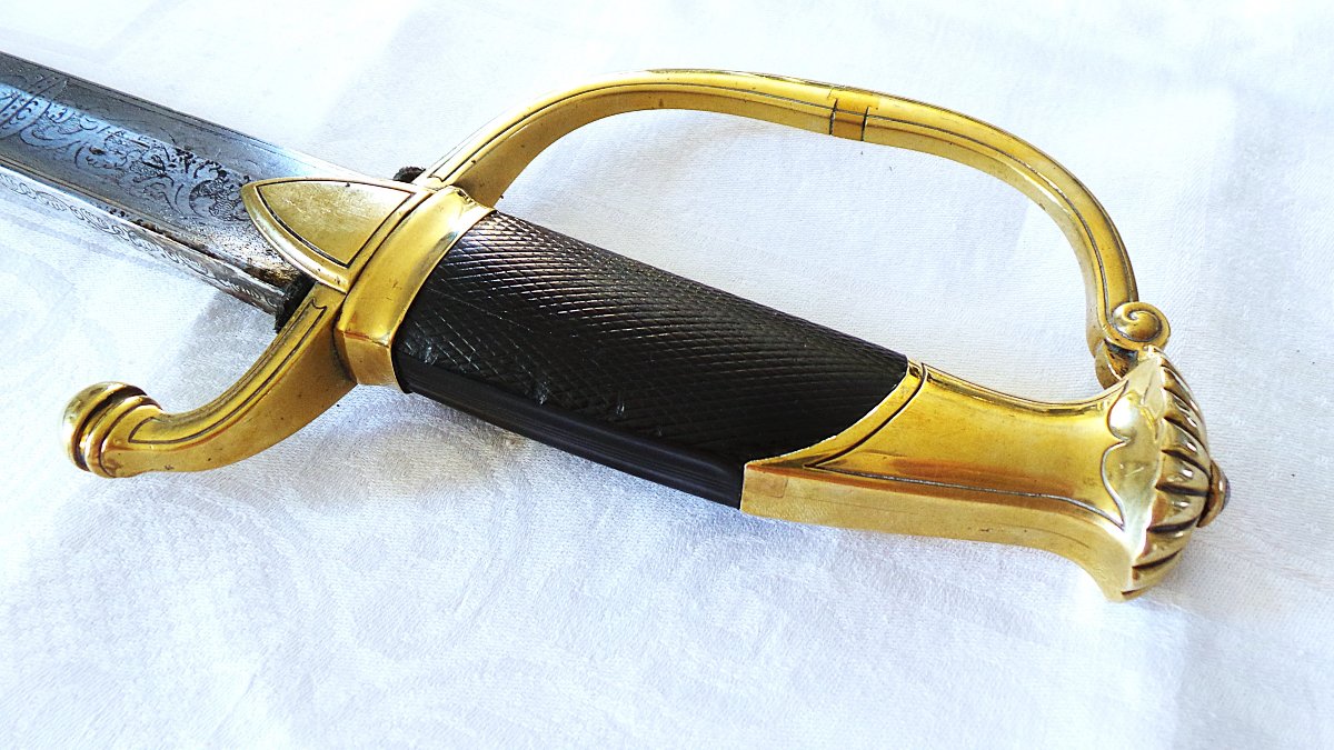 Light Cavalry Officer's Saber - Consulate–first Empire–-photo-4