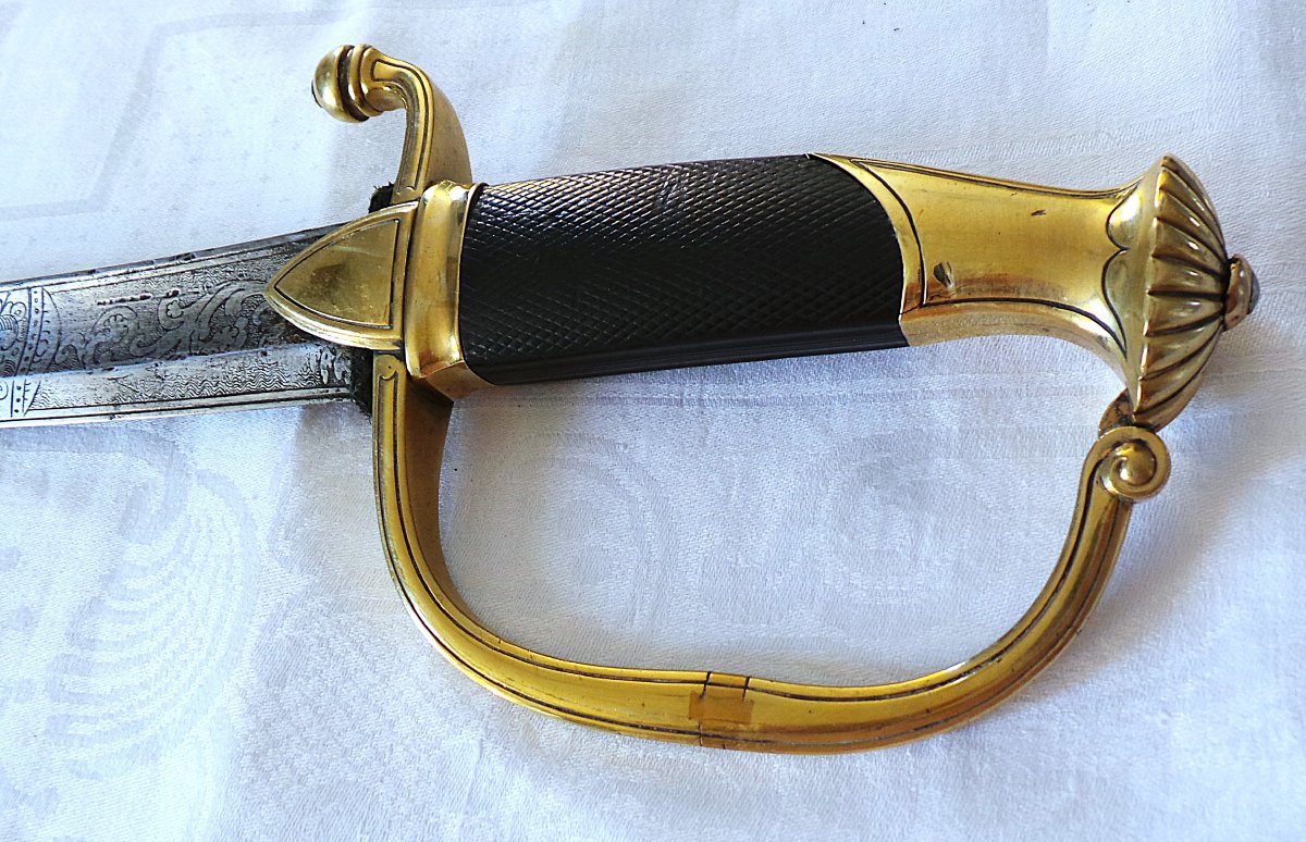 Light Cavalry Officer's Saber - Consulate–first Empire–-photo-5