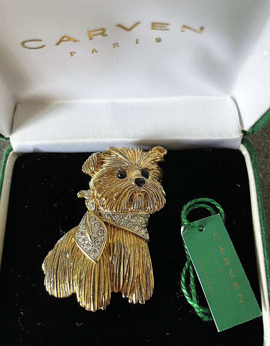 Yorkshire Brooch By Carven - Numbered - Circa 1970 - 20th Century-photo-5